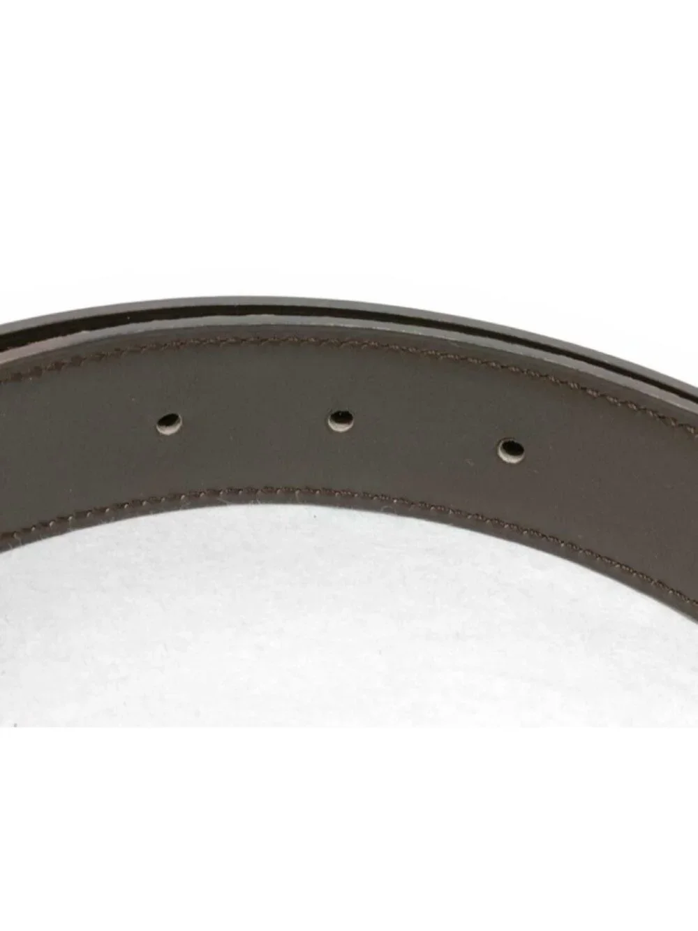 Hermes Belt Constance Brown Leather